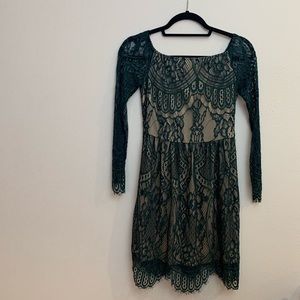 Love, Fire Lace Dress
